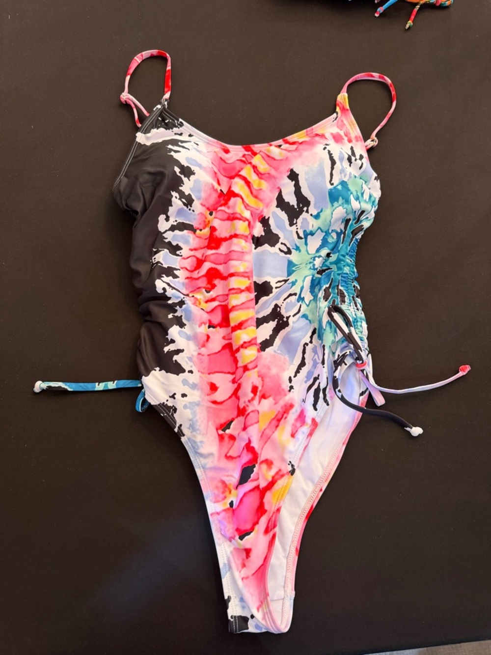 Tie-Dye One-Piece Swimsuit